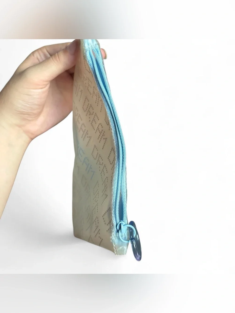 IPSY “Dream” Clear Blue Star Glam Bag – January 2021 Makeup Pouch (Bag Only)